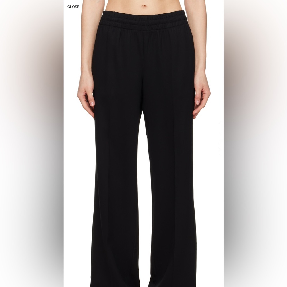 Anine Bing black Soto trousers